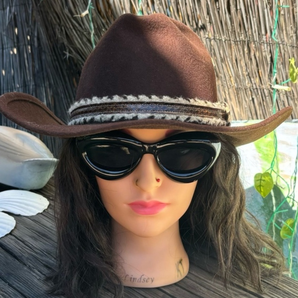 Eddy Bros. 100% Wool Western Hat Vintage